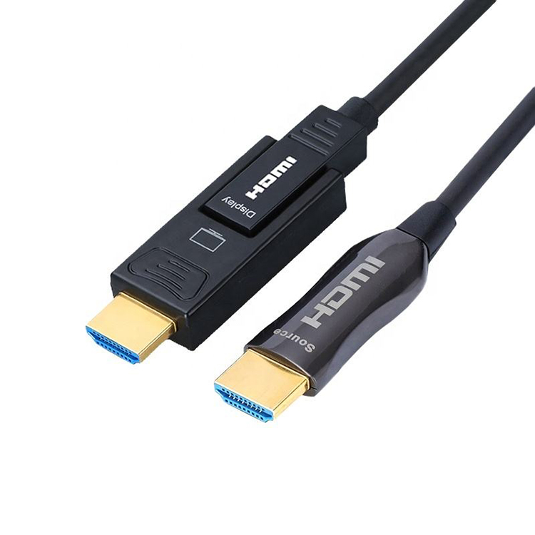 High Speed Optical Fiber HDMI® Cable Support 3D 4K 60Hz 1080P Male to Male HDMI Optical Fiber Cable